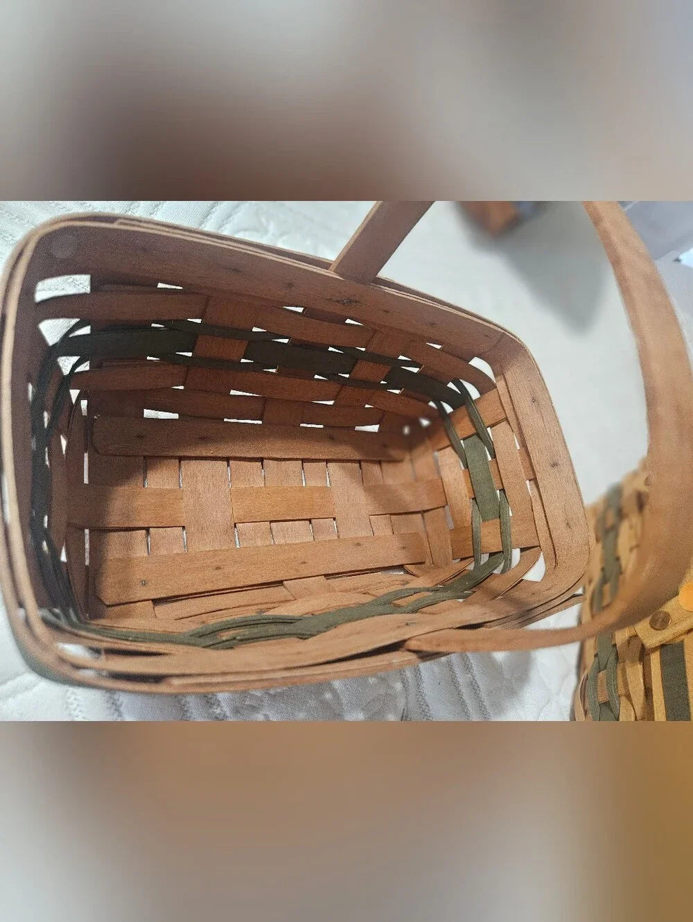 Longaberger woven basket